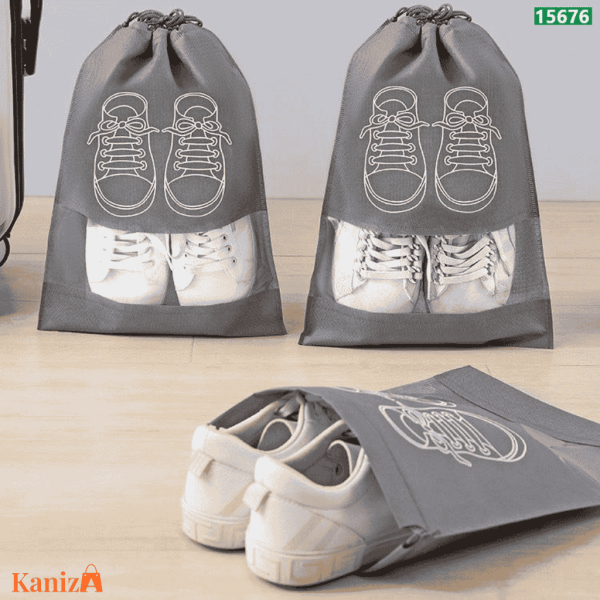 Buy Dust-Proof Travel Shoe Rope Storage Bag | Clean & Hassle-Free Shoe Organizer