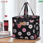 Printed Lunch & Outdoor Picnic Bag – Insulated Thermal Food Carrier