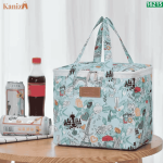 Printed Lunch & Outdoor Picnic Bag – Insulated Thermal Food Carrier