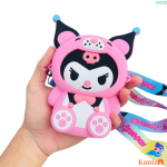 BUY Cute Cartoon Mini Crossbody Bag | Kawaii Kuromi Silicone Coin Purse for Kids