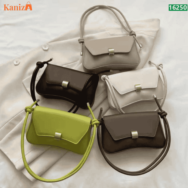 Women Crossbody Faux Leather Shoulder Bag | Elegant Minimalist Design