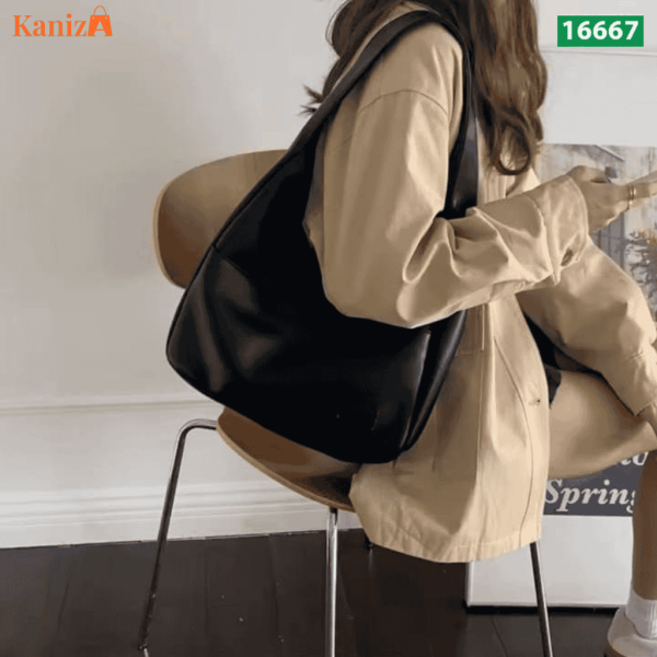 Retro Long Tote Bag for Women in Bangladesh | Stylish Daily Shoulder Bag