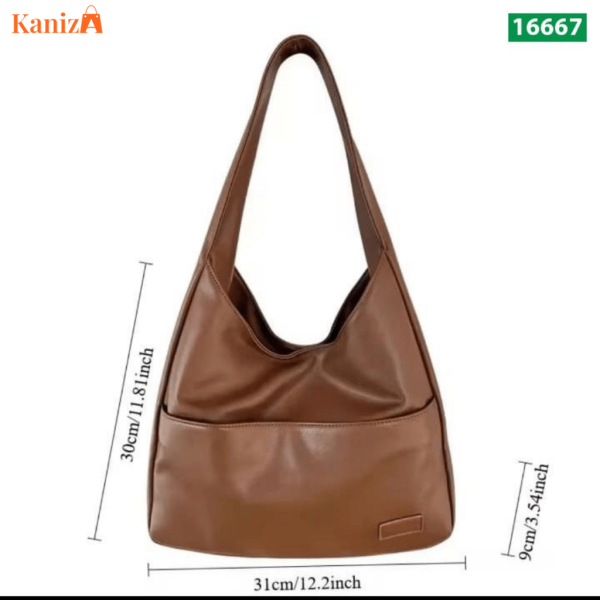 Retro Long Tote Bag for Women in Bangladesh | Stylish Daily Shoulder Bag