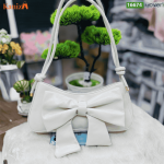 Buy New Retro Long Purse for Women in Bangladesh | Stylish Bow Shoulder Bag
