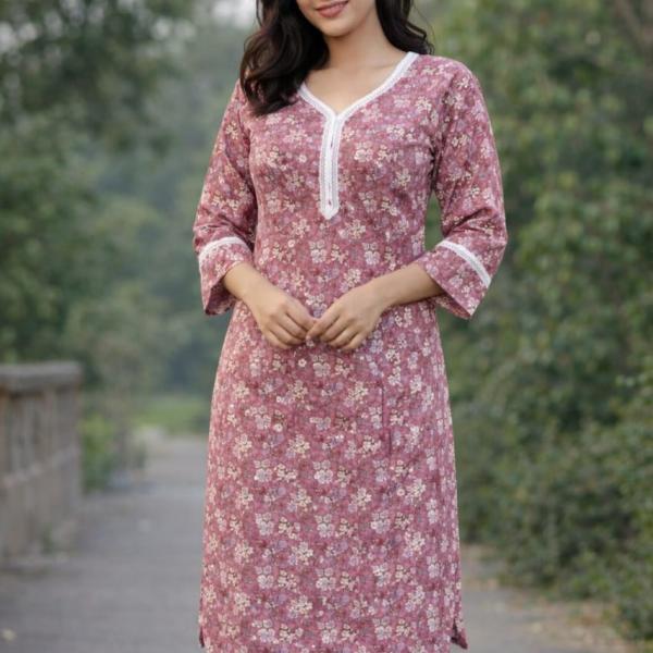Premium Quality Floral Two Piece Set - আরামদায়ক ও স্টাইলিশ টু-পিস কালেকশন