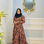 New Porie Gown Collection - সুইচ সিল্ক ডিজিটাল স্কিন প্রিন্ট পরী গ্রাউন